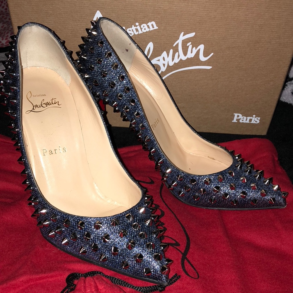 Christian Louboutin studded heels! 👠👠